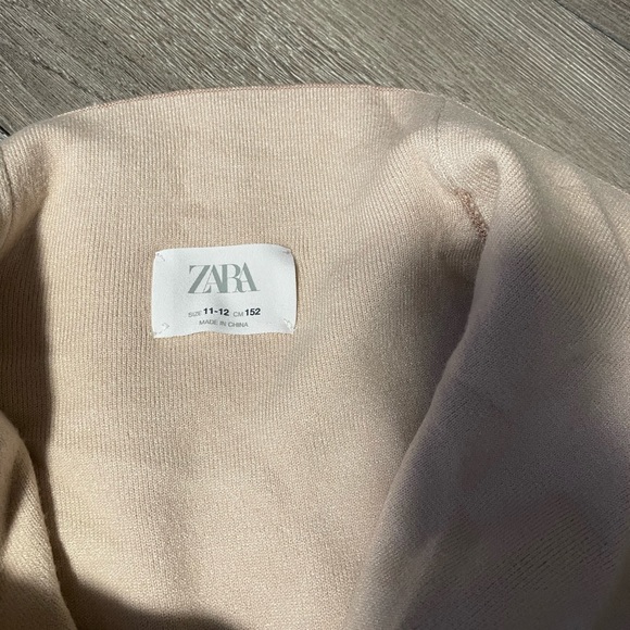 Zara Girls Wrap Sweater - Picture 2 of 2